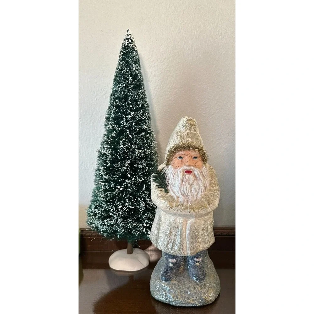 Vintage Teena Flanner Bethany‎ Lowe 15'' Artist Original Belsnickel Santa Figure